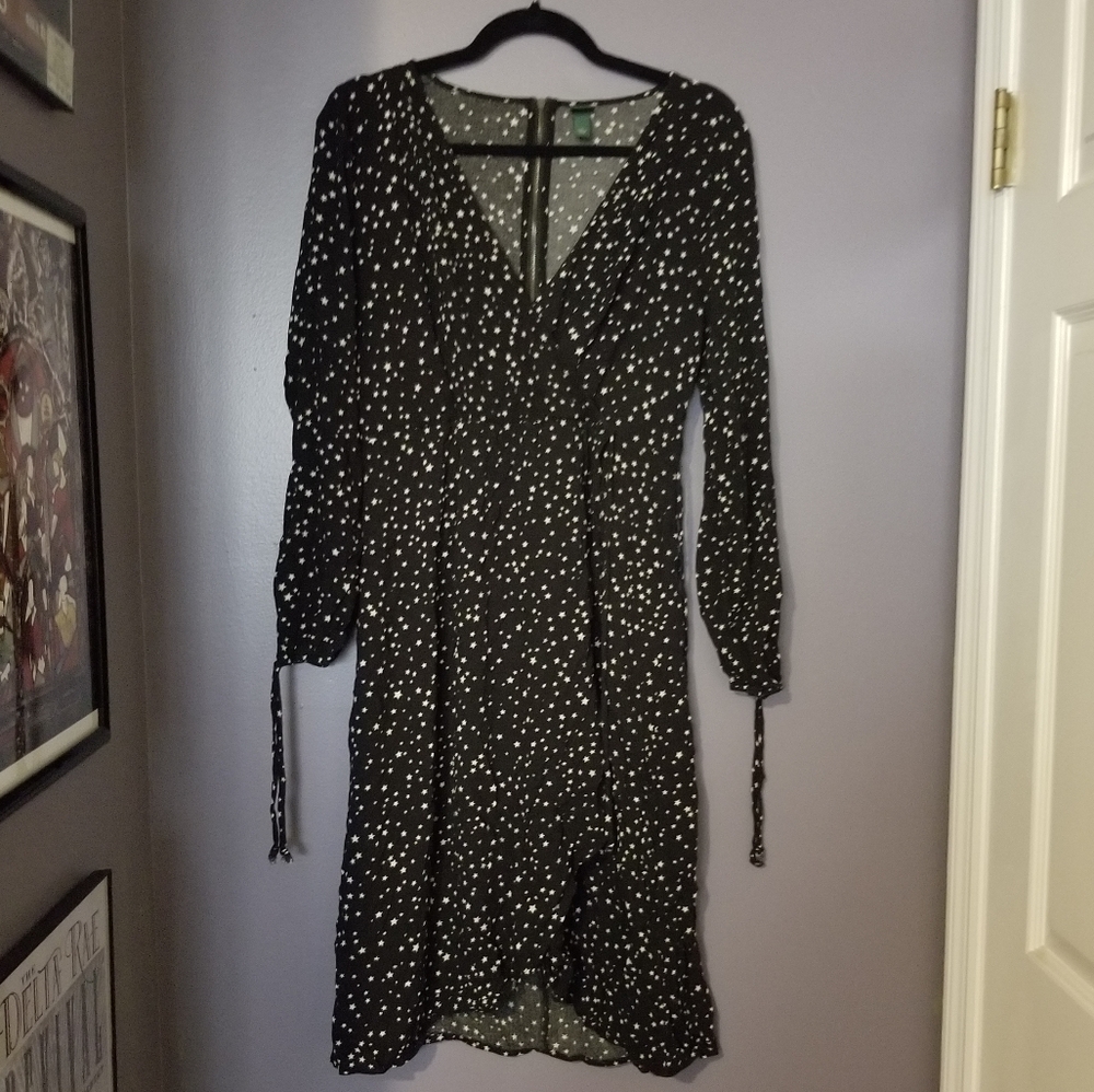 Wrap Midi Dress